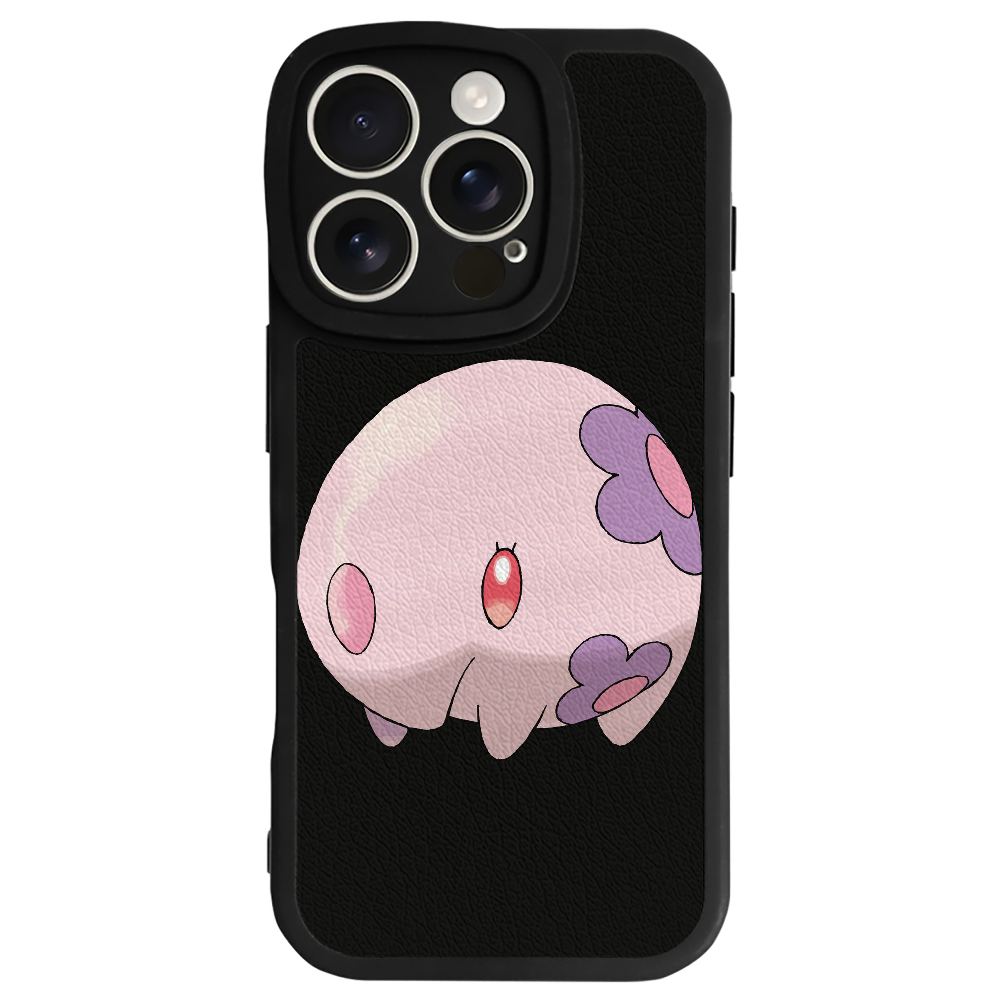 （画像用） ポケットモンスター Pokémon 【iPhone 16シリーズ対応】シリコンスマホケース（レザー調） 材質：シリコン